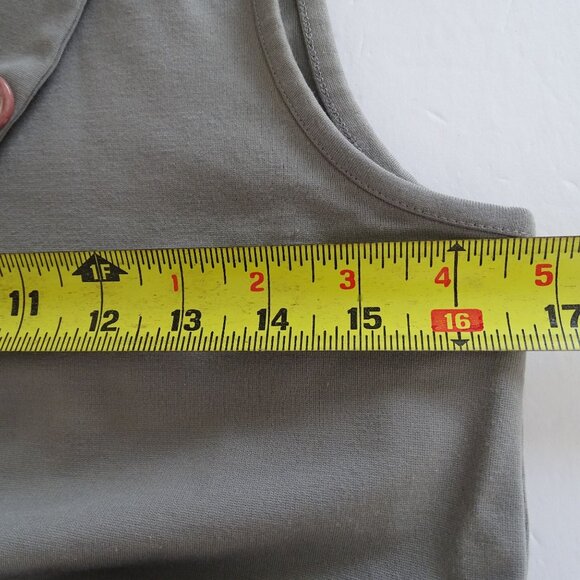 Matilda Jane Secret Fields Beeches Jumper Dress Gray Sleeveless Women Size XS - Picture 6 of 8